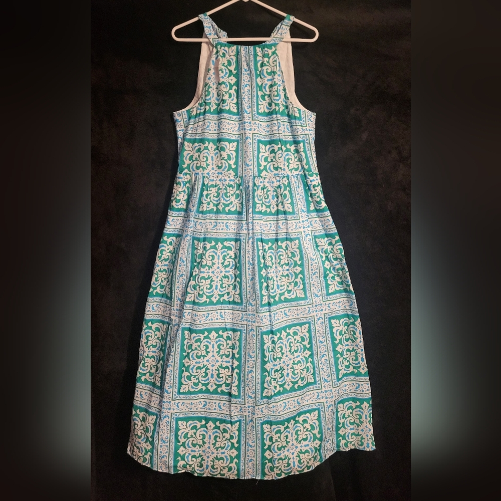 Talbots Floor Length Sun Dress